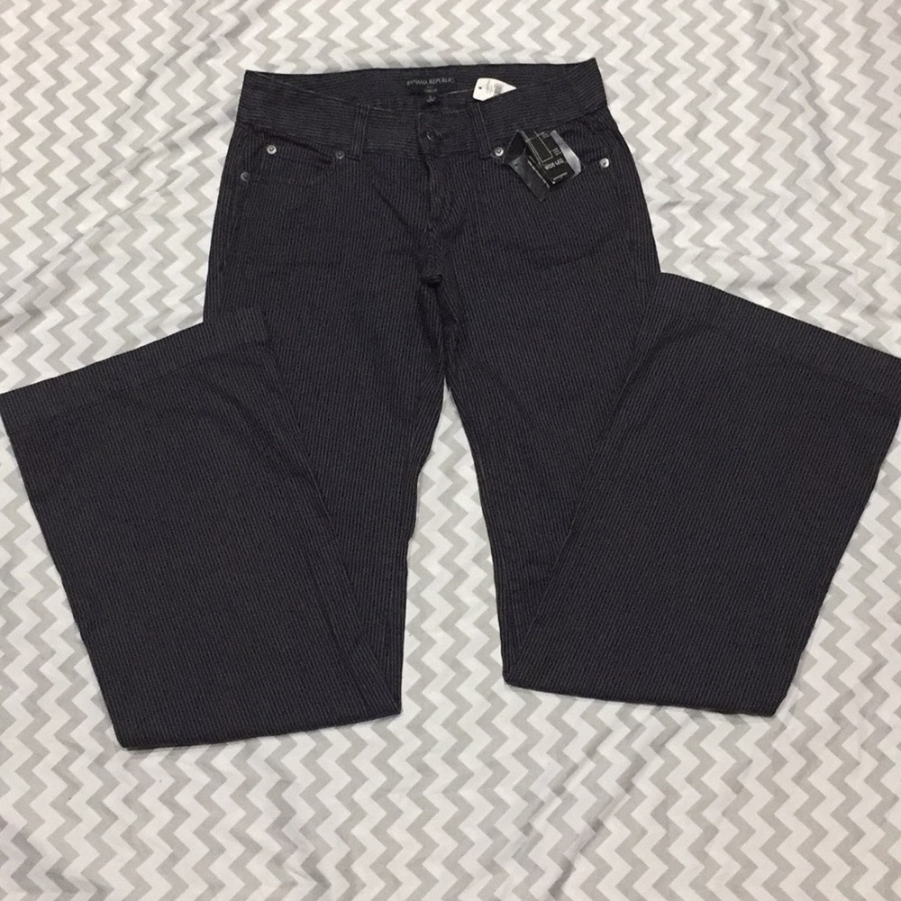 NWT Banana Republic Wide Leg Trouser Pant